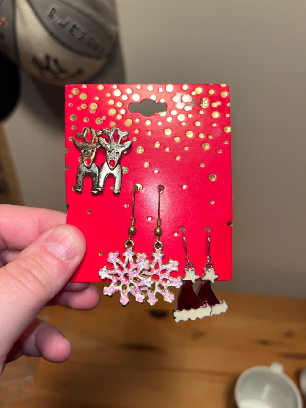 K-Mart Vintage Christmas Earrings